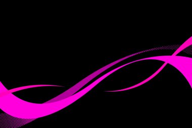 Flowing Swoosh Curves clipart