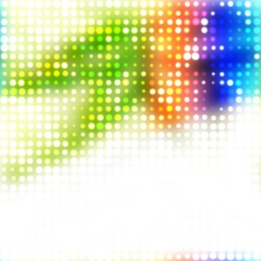 Colorful Rainbow Dots clipart