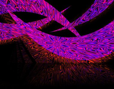 soyut swoosh düzeni