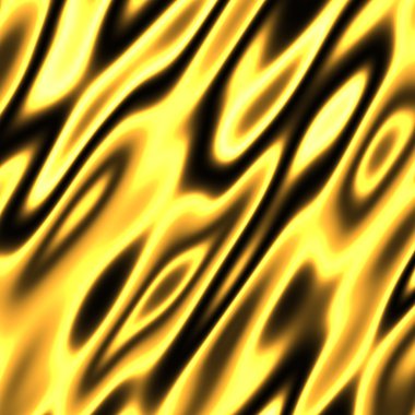 Golden fire clipart