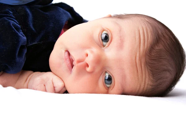 Lactente recém-nascido bonito — Fotografia de Stock