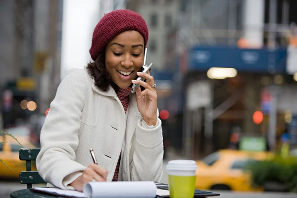 Business Woman In The City — Stock Photo, Image