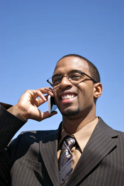 Business Man Talking On the Phone — Stock Photo, Image