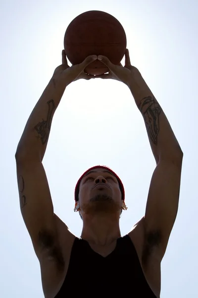Giocatore di basket — Foto Stock