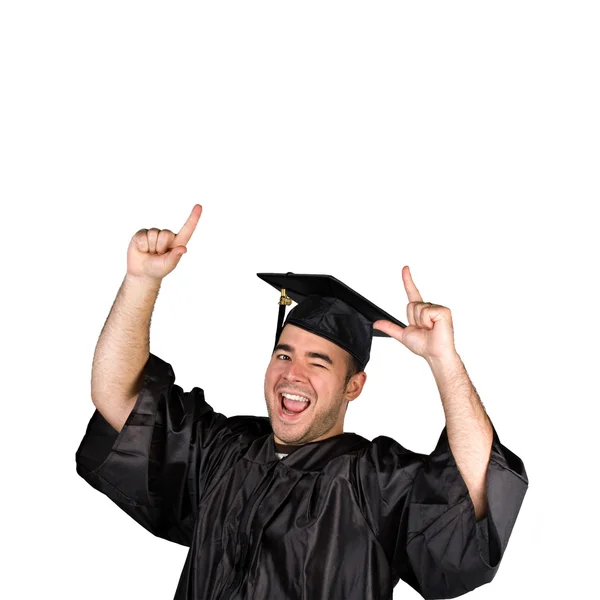 Glad graduate — Stockfoto