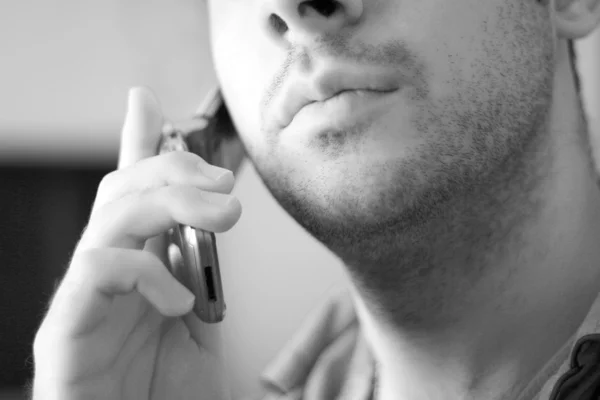 Cell phone conversation — Stock Photo, Image