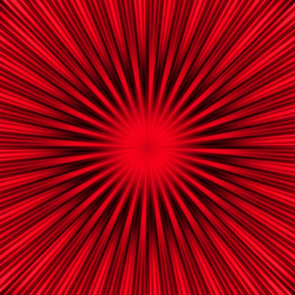 Röd burst — Stockfoto