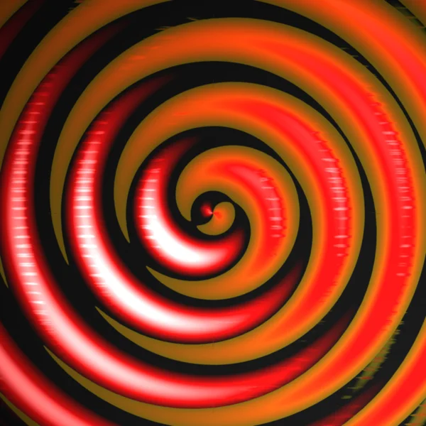 Orange Red Swirl — Stock Photo, Image