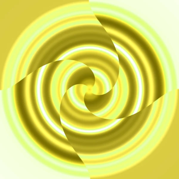 Spinning žlutá věc — Stock fotografie