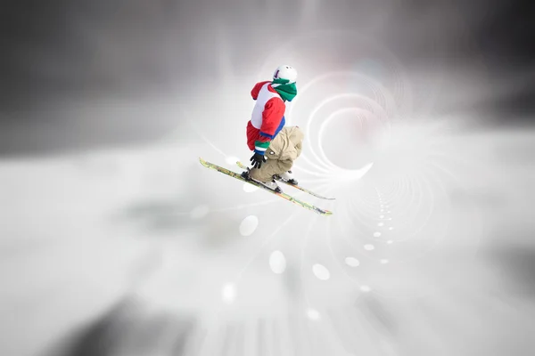 Saltador de esqui — Fotografia de Stock