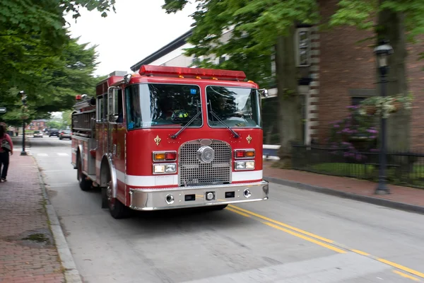 Moving Fire Engine — Stock Photo, Image