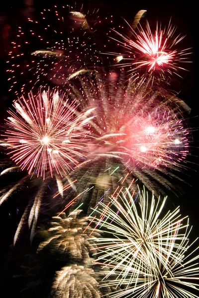 Wielki finał programu Fireworks — Zdjęcie stockowe