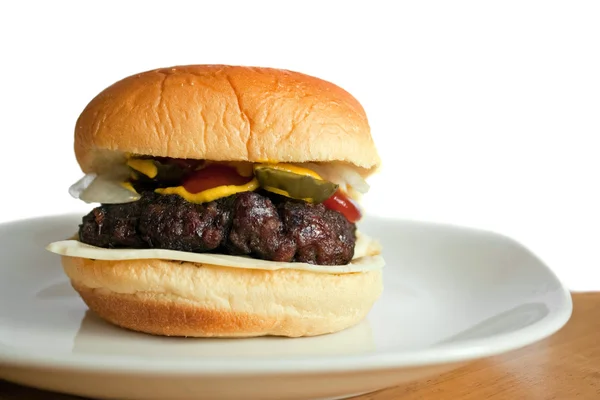 Homemade Hamburger — Stock Photo, Image