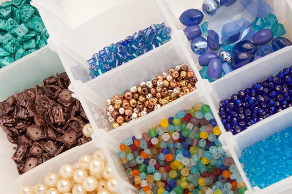 Perles pour la fabrication de bijoux — Photo