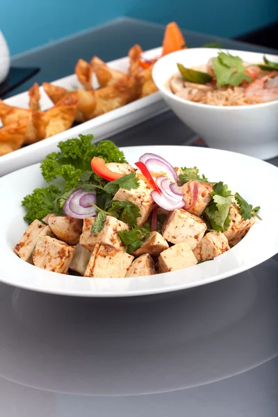 Friss Thai ételek bemutatása — Stock Fotó