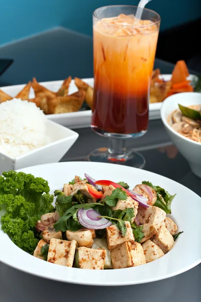 Čerstvé thajské jídlo prezentace — Stock fotografie