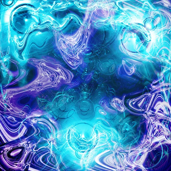 Aqua abstrakte Energie — Stockfoto