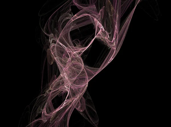 Paarse fractal — Stockfoto