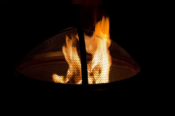 Tigela de fogo — Fotografia de Stock