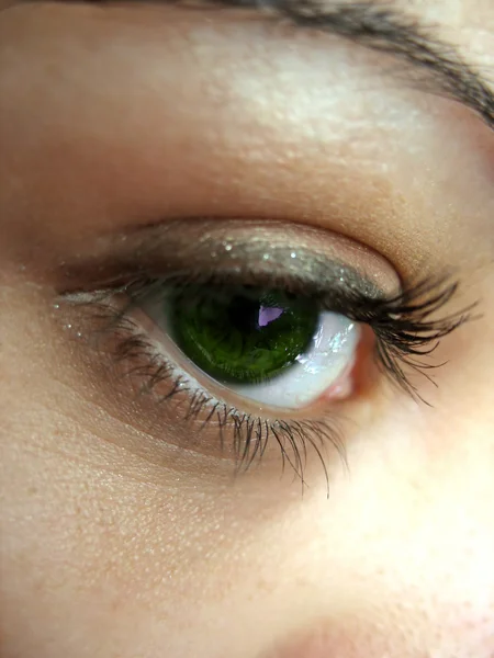 Occhio piuttosto verde — Foto Stock