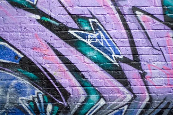 Graffiti gesprüht — Stockfoto