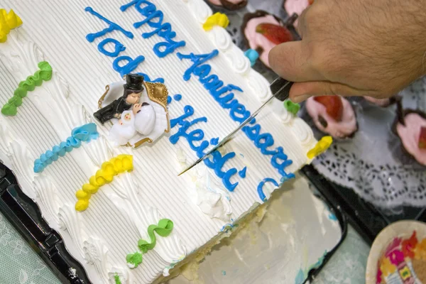 Anniversary Cake — Stock Photo, Image