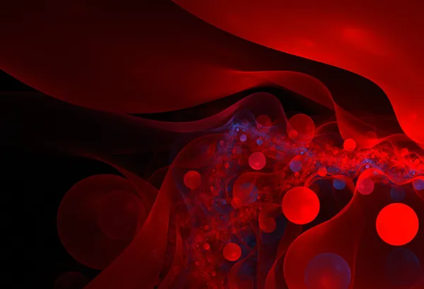 Células rojas 3D —  Fotos de Stock