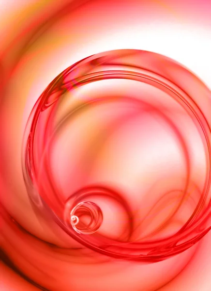 Abstracte vloeibare swirl — Stockfoto