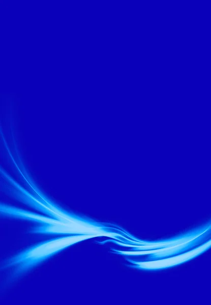 Синий волнистый фон — стоковое фото