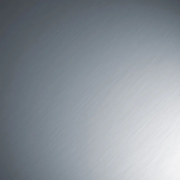 Szary szczotkowane aluminium — Zdjęcie stockowe