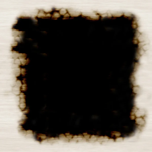 Burnt Paper Frame — Stock Photo, Image