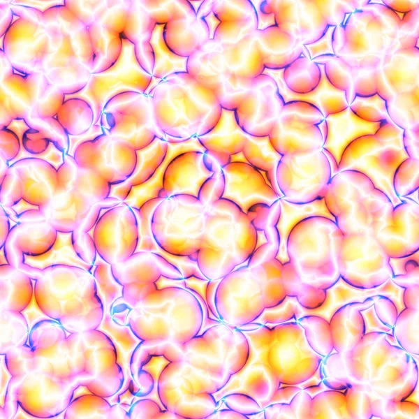 3D светящиеся клетки — стоковое фото