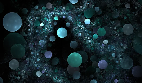 Clustere abstracte 3D — Fotografie, imagine de stoc