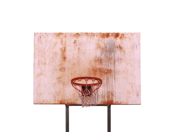Arco de basquete isolado — Fotografia de Stock