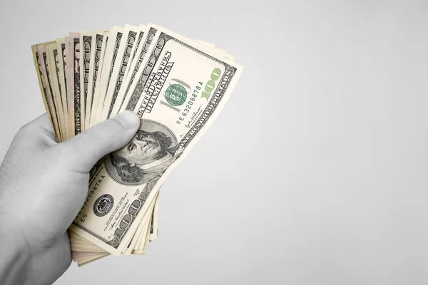 Handful of Money — Stock Photo, Image