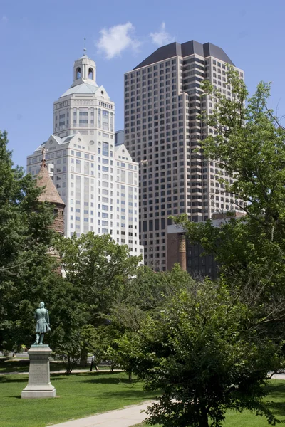Panorama města Hartford — Stock fotografie