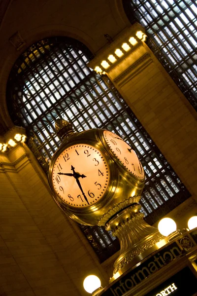 그랜드 센트럴 시계 — 스톡 사진