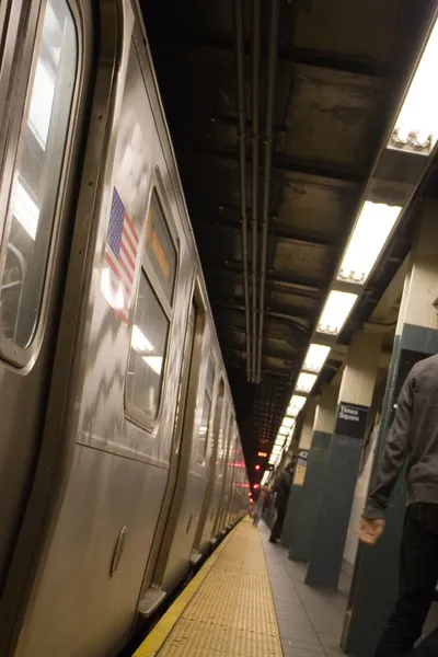 Нью-Йорку метро — стокове фото