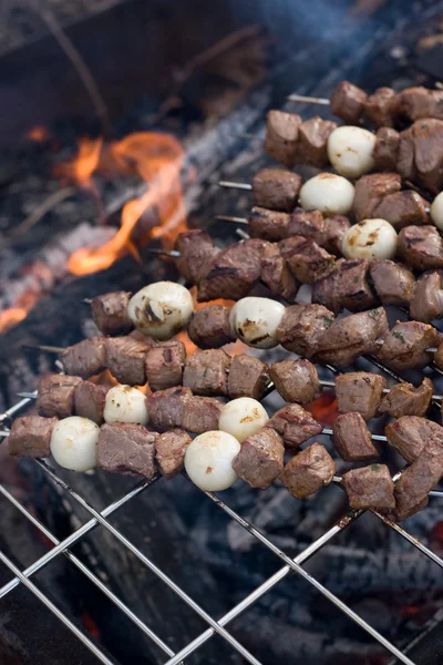 Shish kebab — Foto Stock
