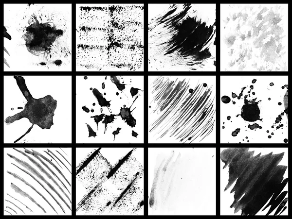 India Ink Splatter — Stock Photo, Image