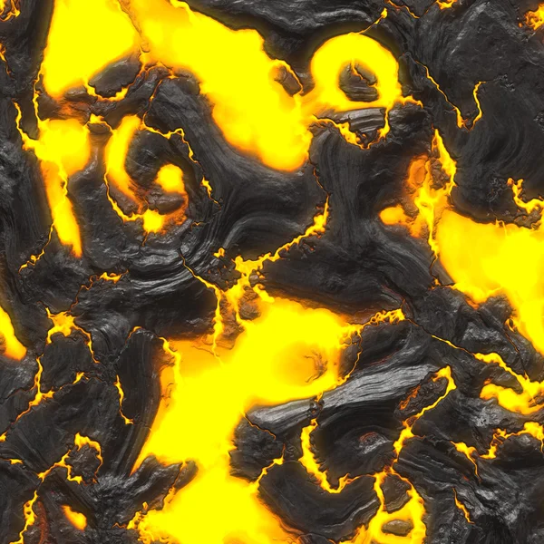 stock image Hot molten lava