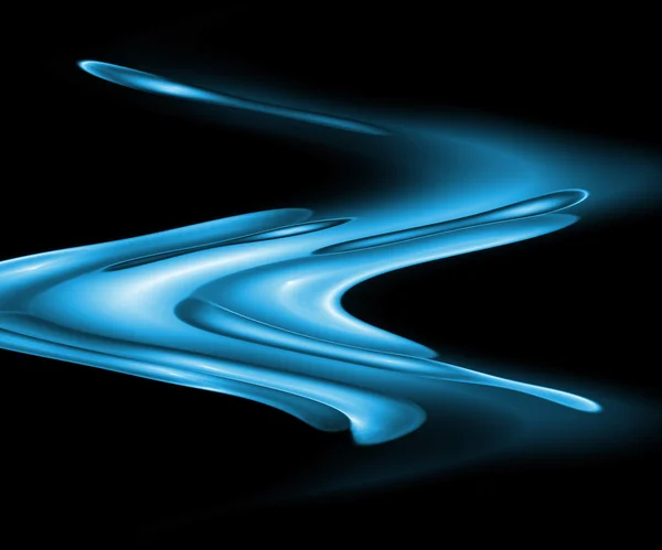Синий поток — стоковое фото
