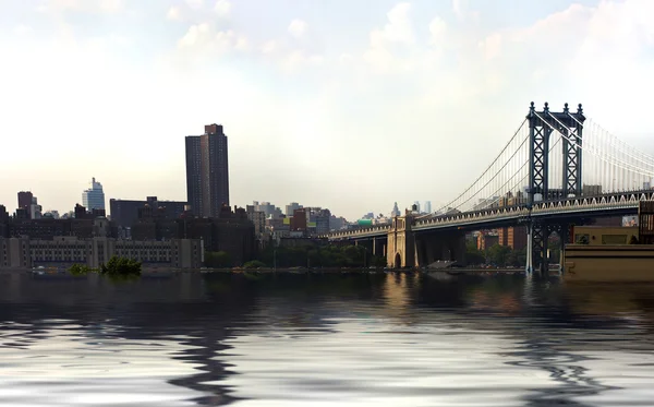 Nyc Manhattan Bridge — Stockfoto