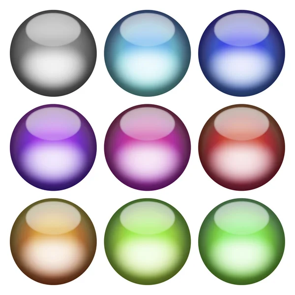 3D Buttons Pack — Stock Photo, Image