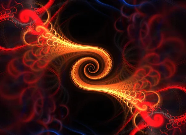 Espiral fractal — Fotografia de Stock
