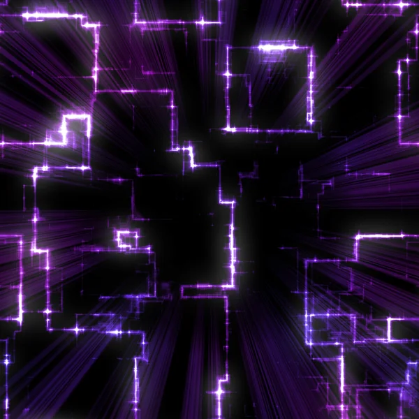 Purple Geometric Pattern — Stock Photo, Image