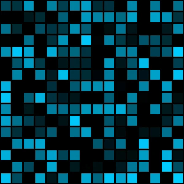 Funky Blue Pixels — Stock Photo, Image