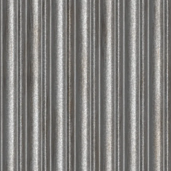 Matériau en aluminium ondulé — Photo