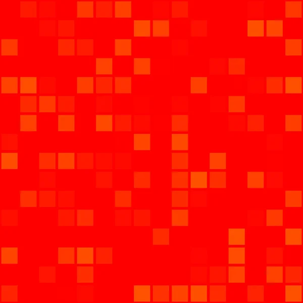 Röda fyrkanter mönster — Stockfoto