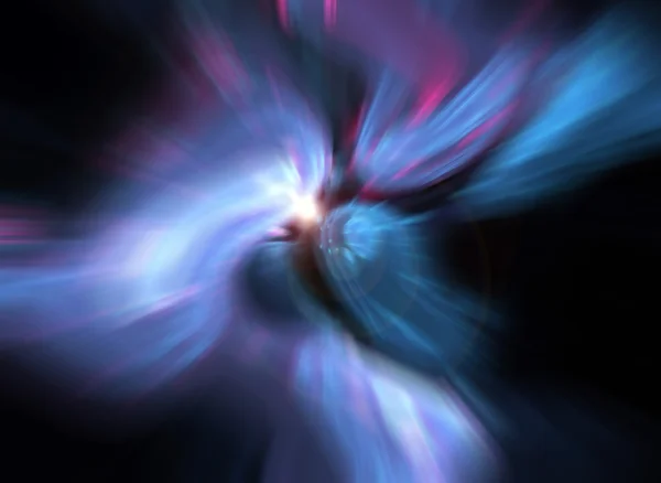Blauwe vortex — Stockfoto